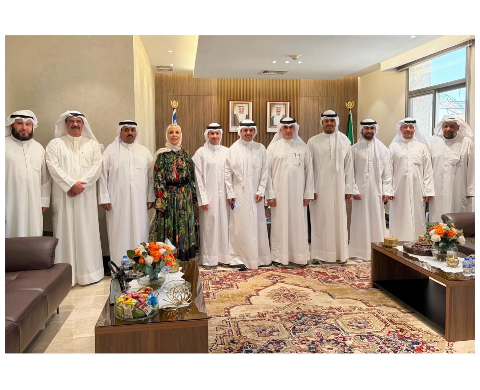 مدير عام الإدارة يلتقي العشرة الأوائل من الباحثين القانونيين